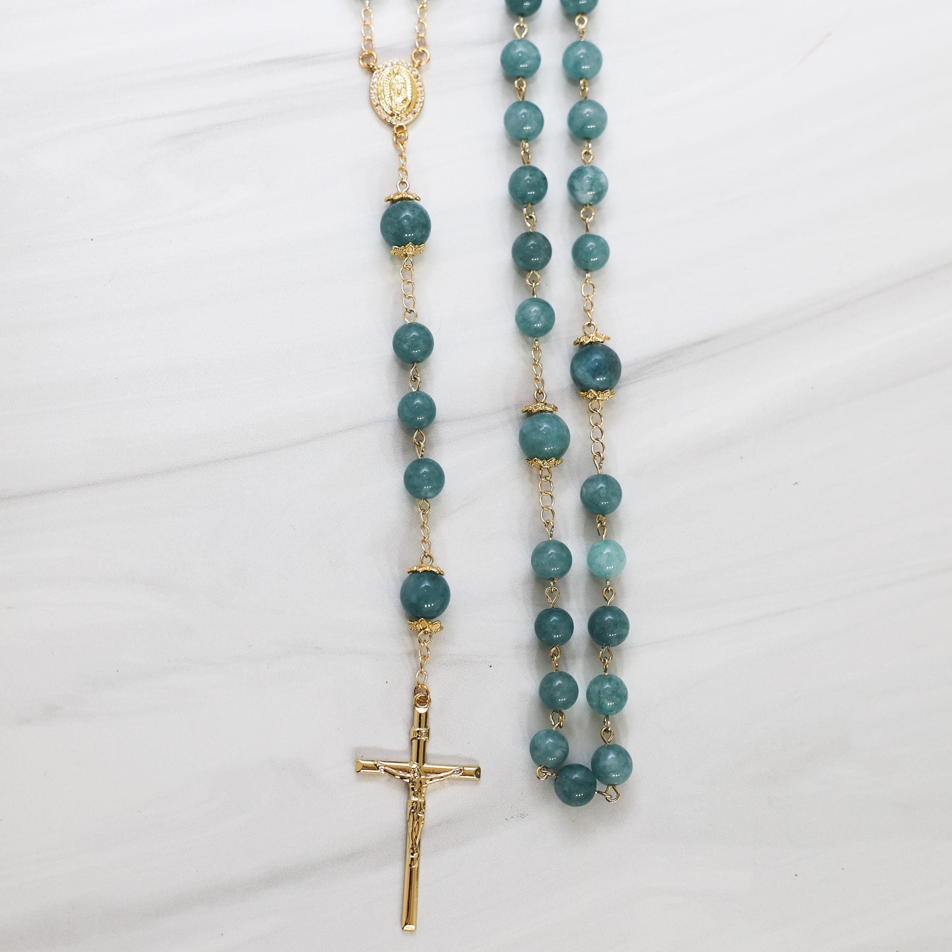Sea of Galilee Amazonite Rosary