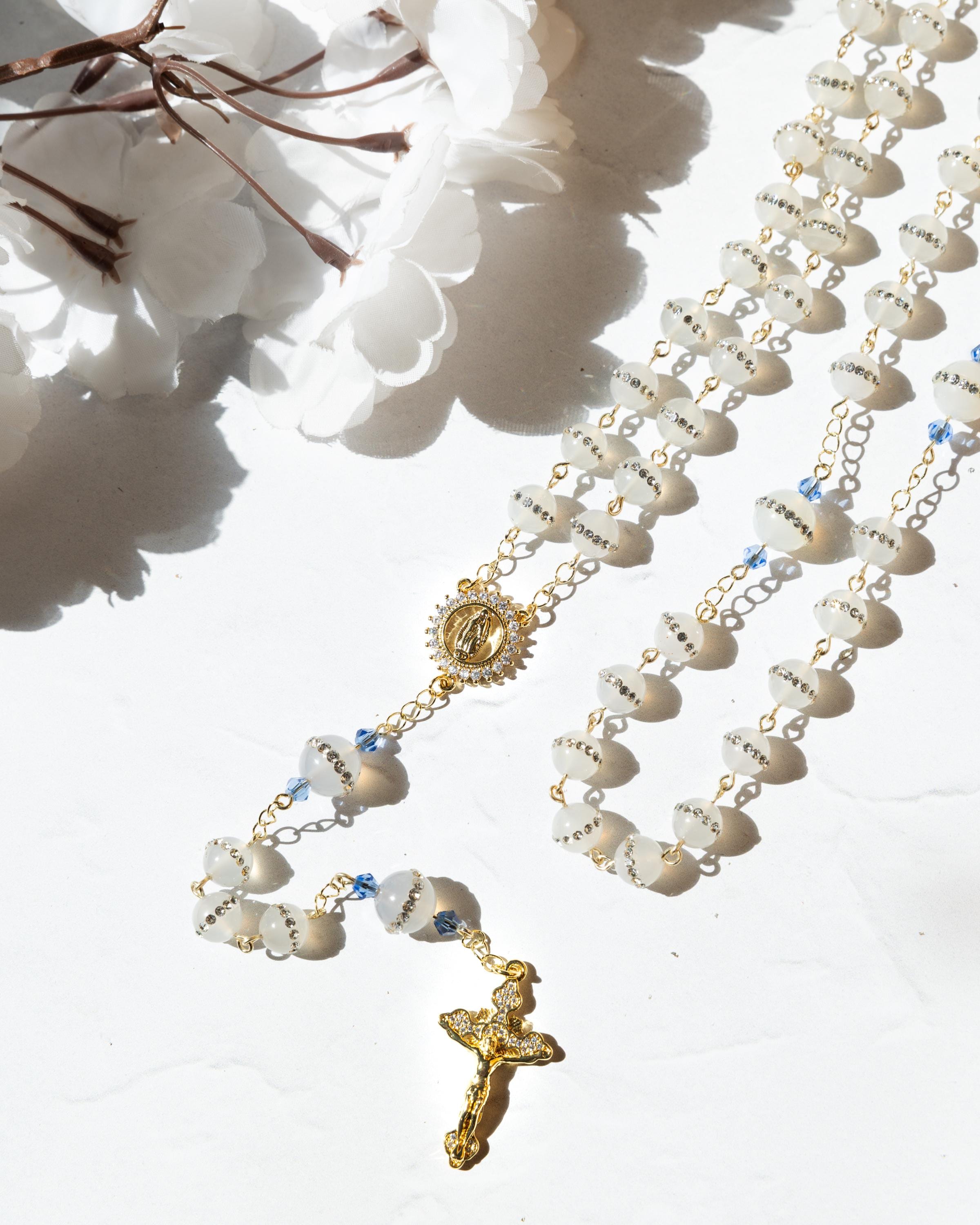 Something Blue Wedding Rosary