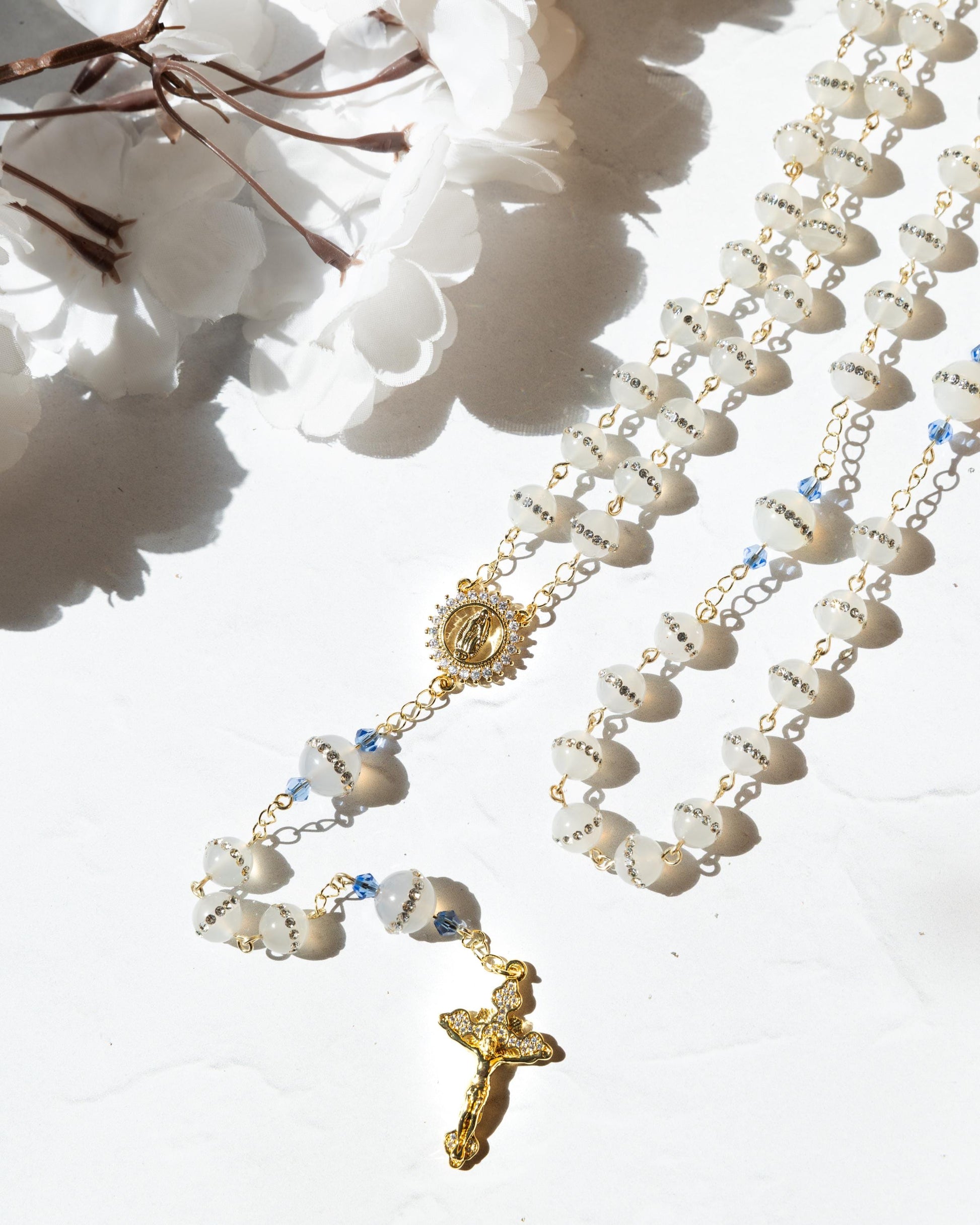 Something Blue Wedding Rosary