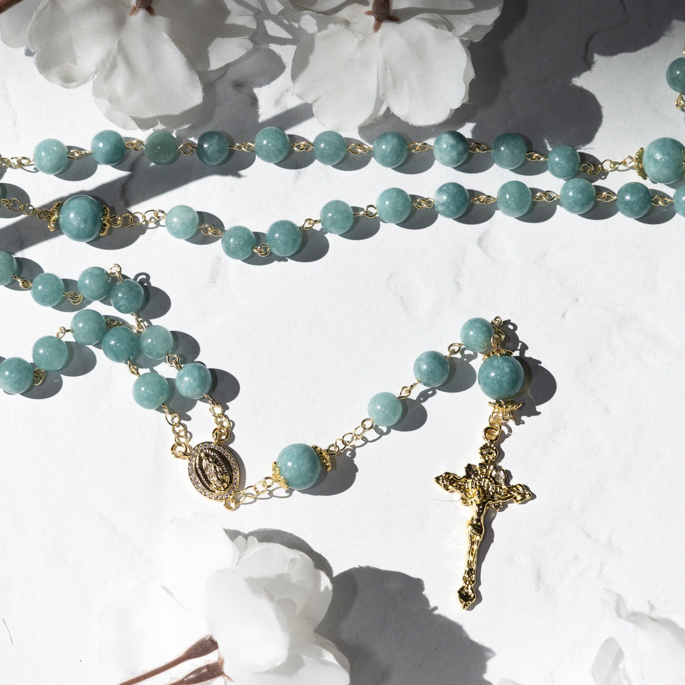 Sea of Galilee Amazonite Rosary