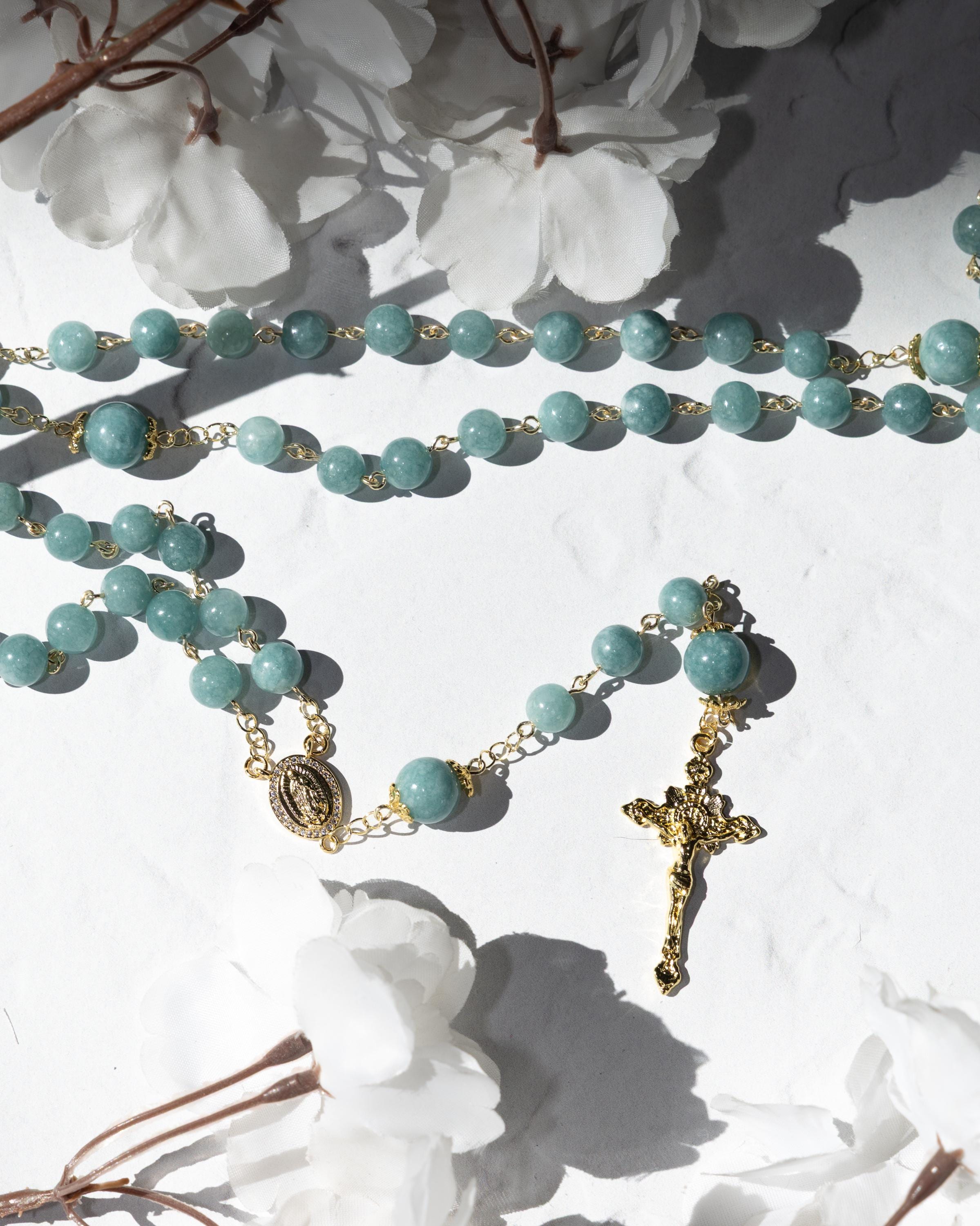 Sea of Galilee Amazonite Rosary
