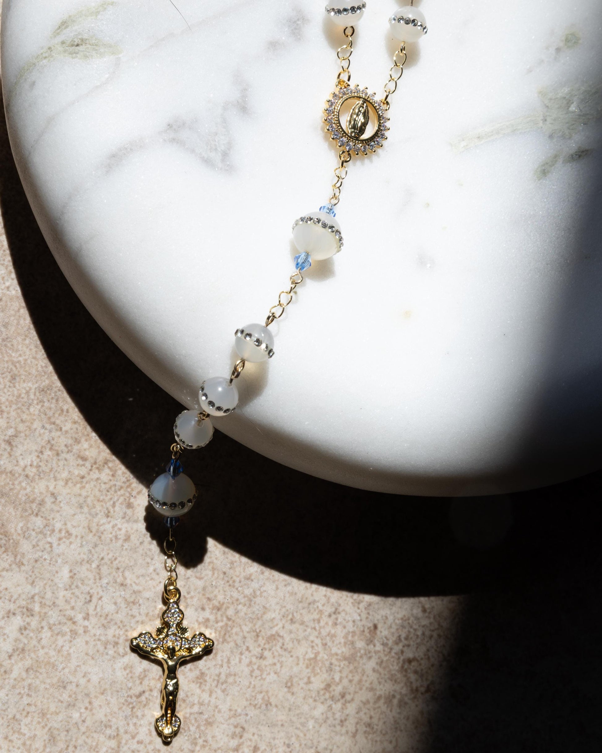 Something Blue Wedding Rosary