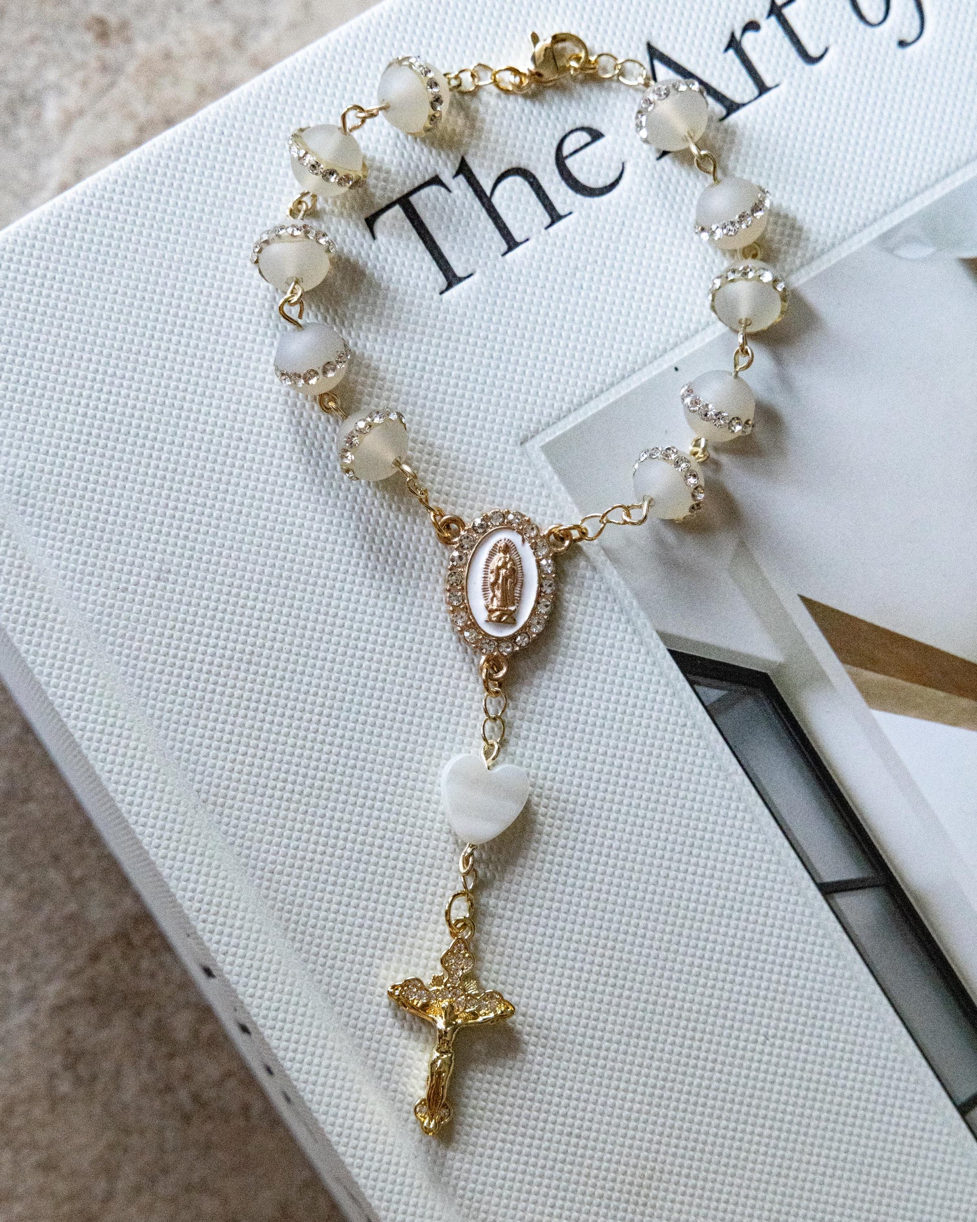 Rhinestone Car Decade Rosary