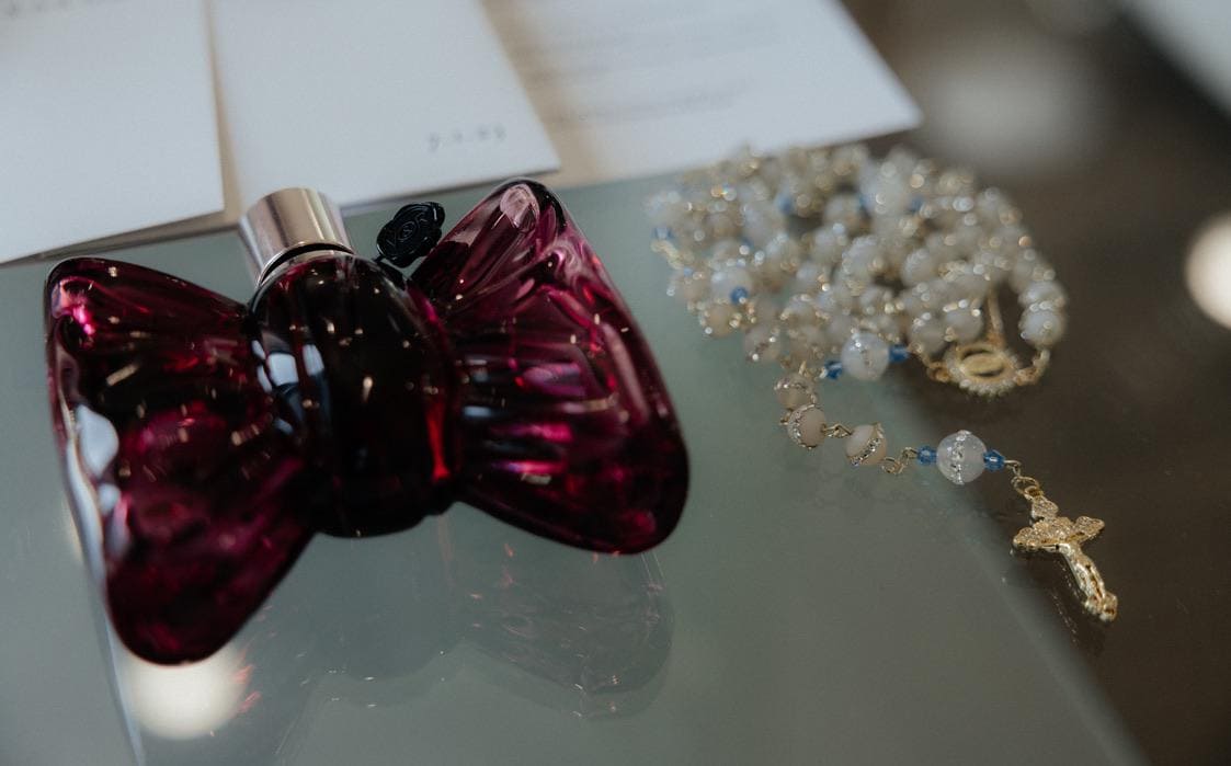 Something Blue Wedding Rosary