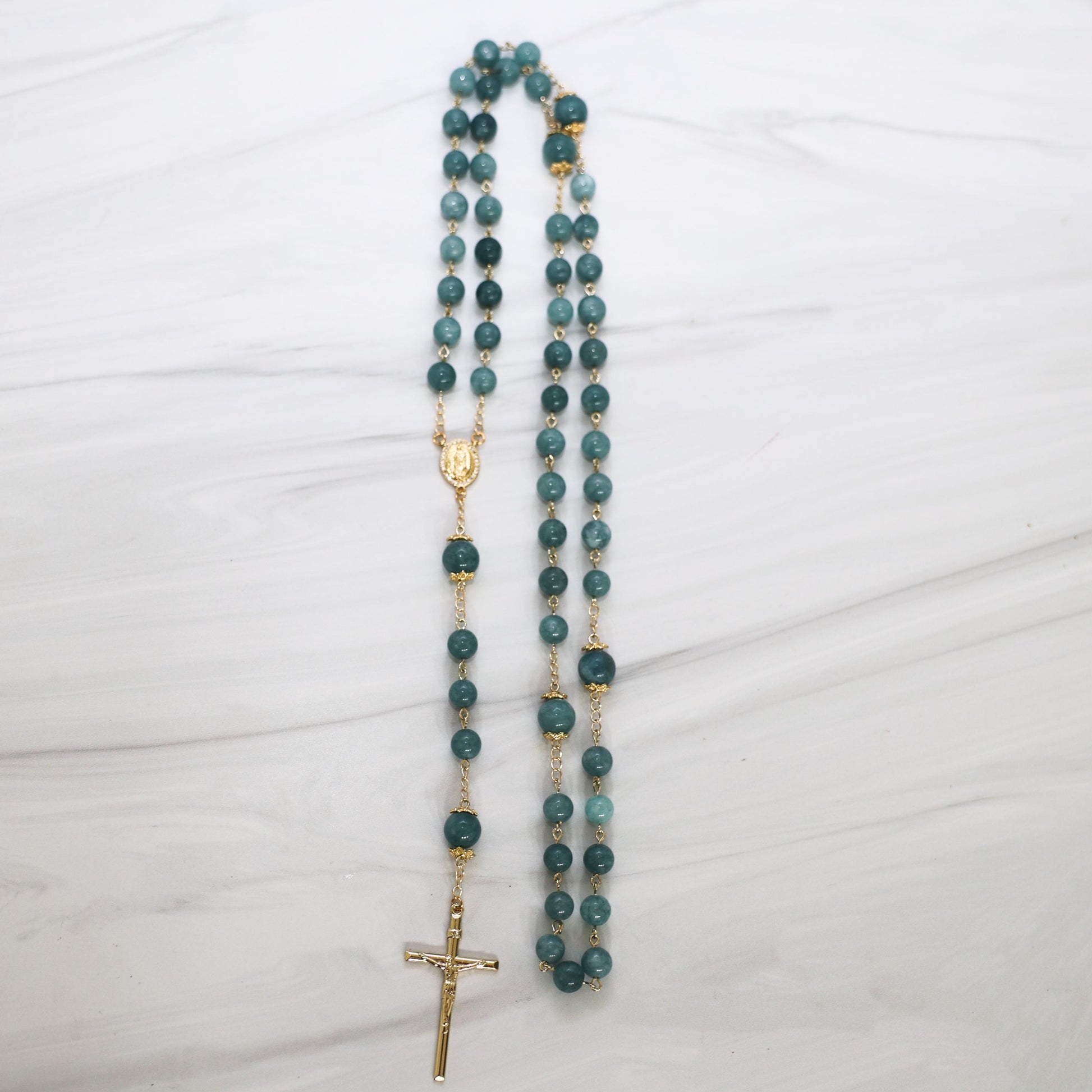 Sea of Galilee Amazonite Rosary